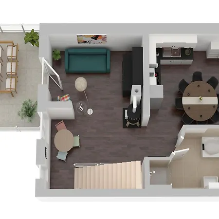 Wasserblick In Der Inselstadt *