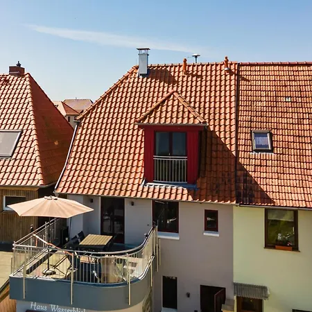 펜션 Wasserblick In Der Inselstadt 말호프