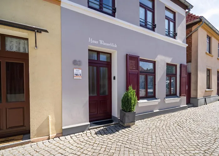 بيت للعطل Wasserblick In Der Inselstadt *